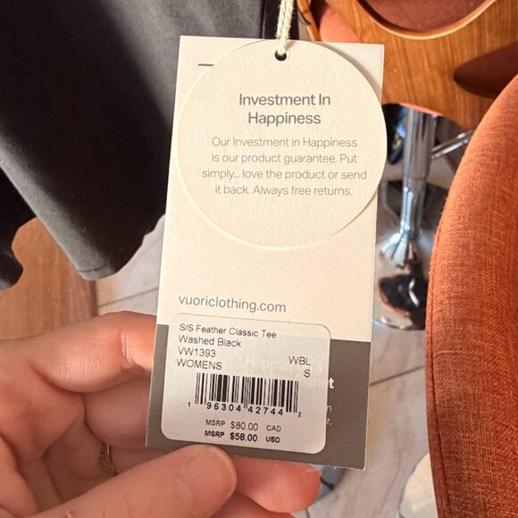 Vuori Short Sleeve Feather Classic Tee - Picture 4 of 4